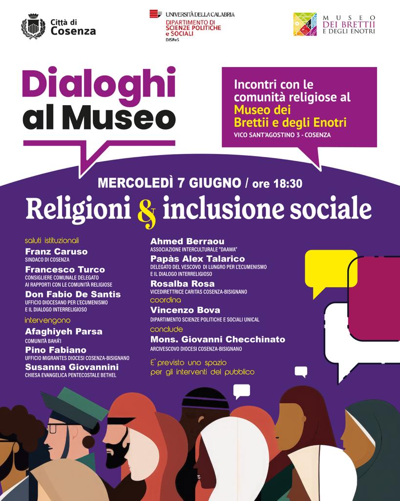 Dialoghi al Museo Religioni e inclusione sociale