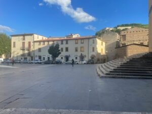 Piazza di Cosenza che sarà intitolata a Francescantonio Nolè arcivescovo di Cosenza-Bisignano